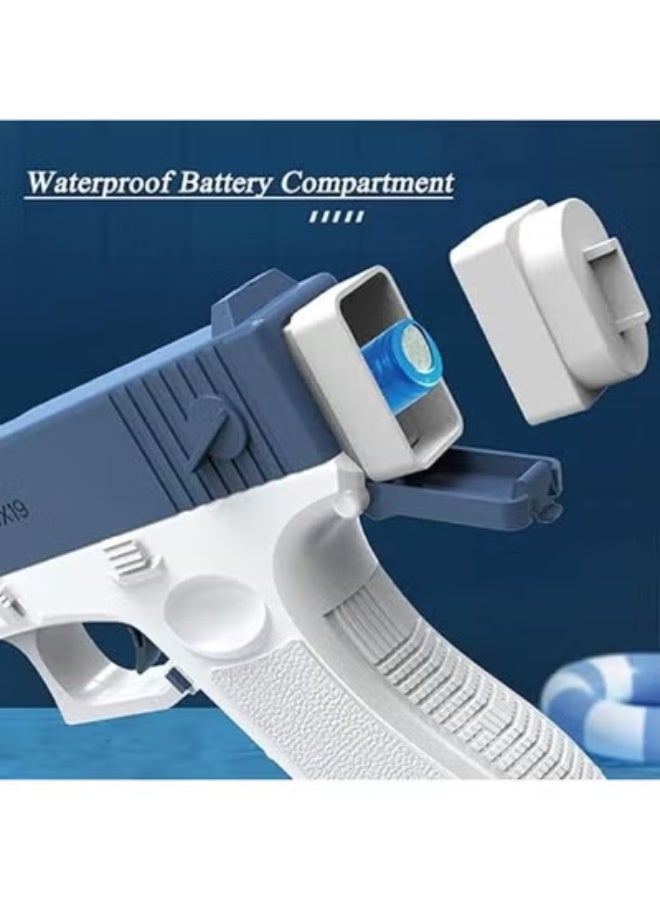 Glock Electric Water Blaster Toy with Rechargeable Battery – Automatic Water Sprayer for Kids & Family Outdoor Play (550ml) - Image 1